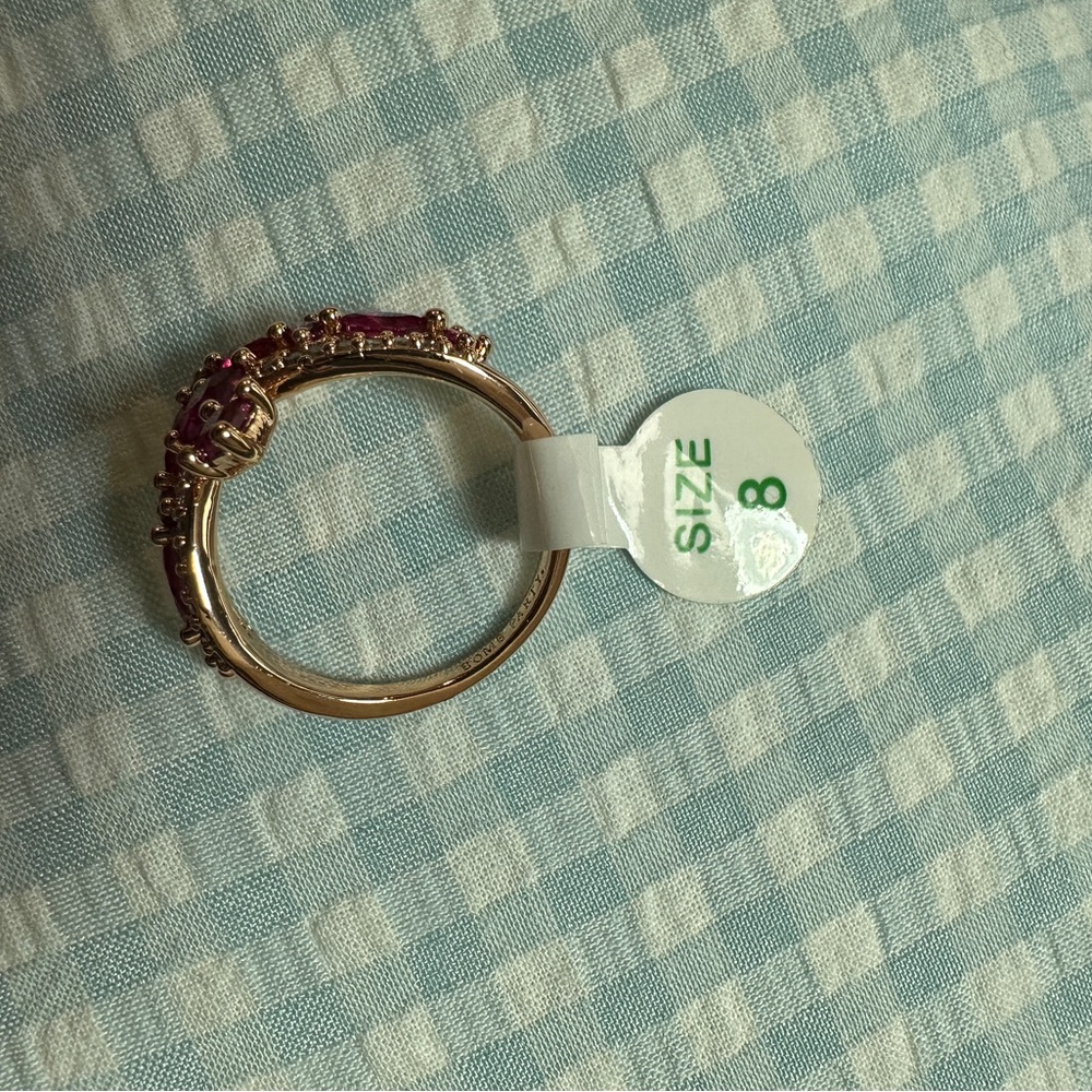 Redish Pink lab Gemstones - Picture 3 of 4